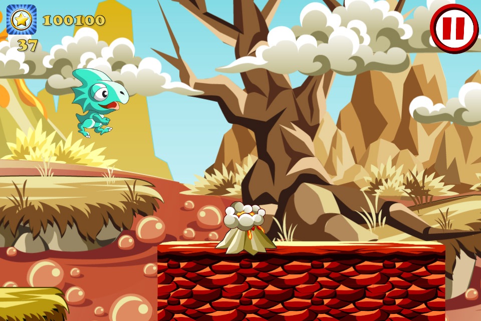 A Baby Dino Adventure Run screenshot 4