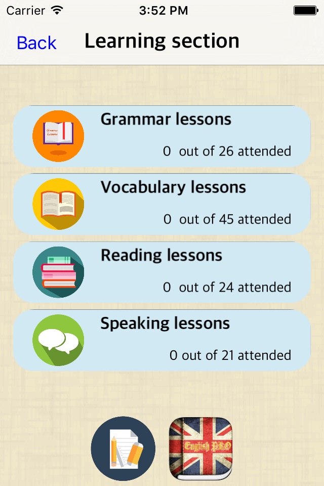 English Grammar Learn & Test screenshot 2