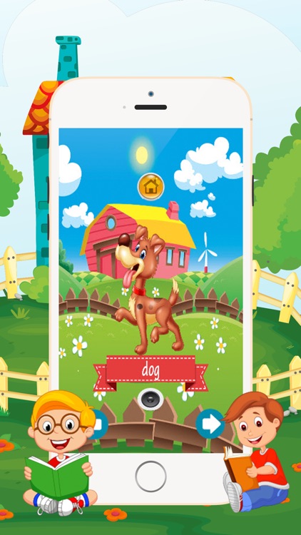 English is fun 4 - Language learning games for kids ages 3-10 to learn to read, speak & spell