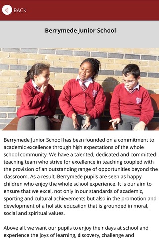 Berrymede Junior School screenshot 2