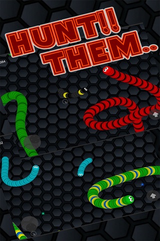 Hungry Snake Warm - Eat Color Games screenshot 2