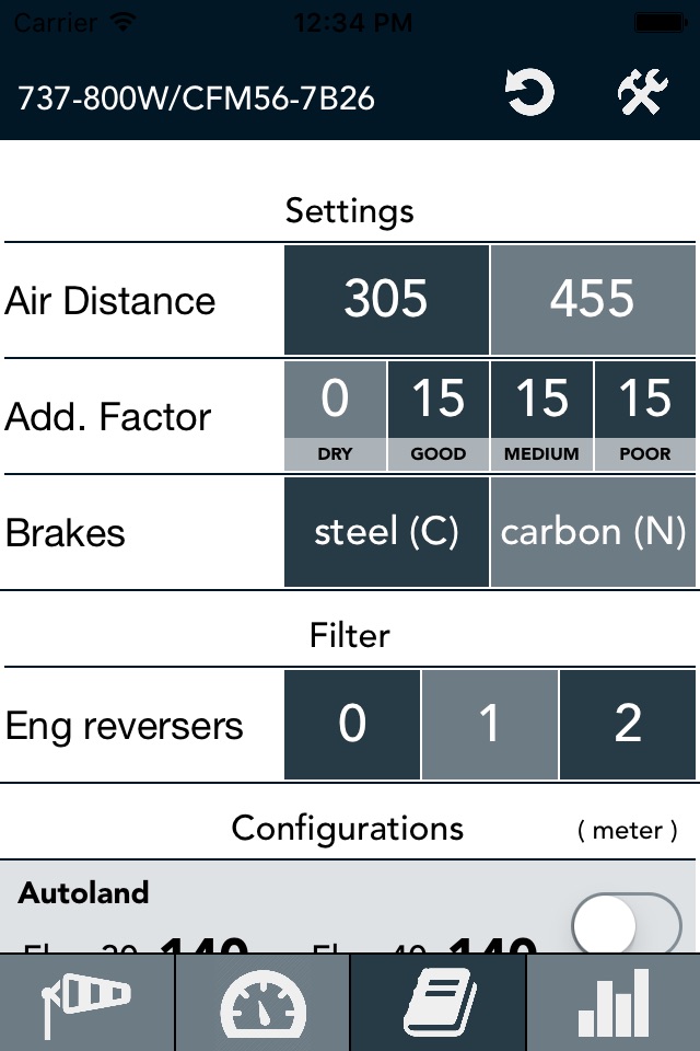 Brake cooling & landing distance for Boeing 737 screenshot 3