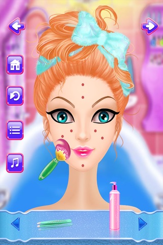 Celebrity Makeup Salon : spa dress up makeup games for girls screenshot 2