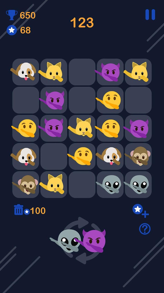 Dab Emoji - Moji Puzzle Games