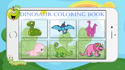 How to cancel & delete Dino Dinosaur Coloring Book - Cute Drawings Pages And Painting Games for Kids from iphone & ipad 2