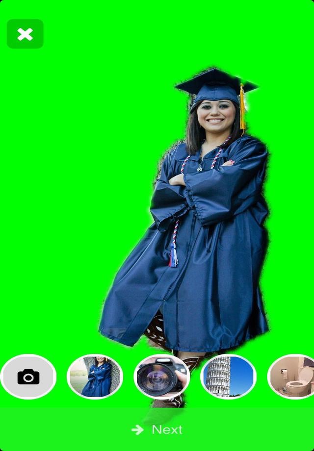 Greenscreen - Cut and Paste screenshot 2