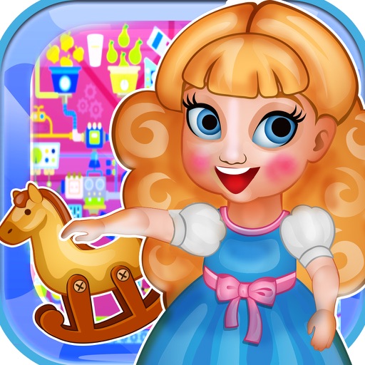 Girl's Fashion Doll Factory Simulator - Dress up & makeover customized dolly in this doll maker game Icon