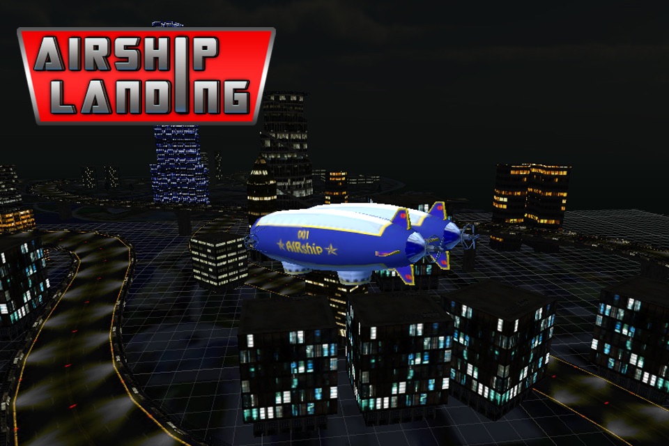 Airship Landing - Free Air plane Simulator Game screenshot 4