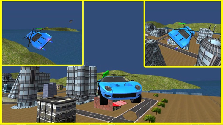 Flying Car Helicopter: Future Pro screenshot-3