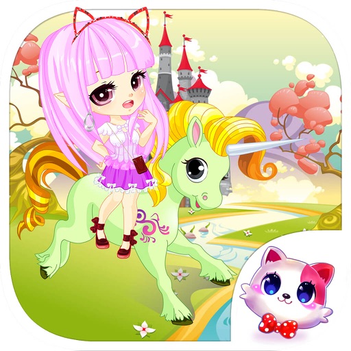 Girl's Pony - Makeup, Dressup, Spa and Makeover - Girls Beauty Salon Games Icon
