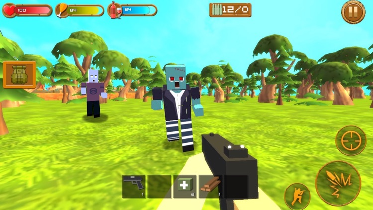 Pixel Strike-Sniper zombies shooting games screenshot-3