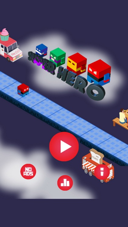 Super Hero Gang - The Superheroes run for eat yummy Sandwiches