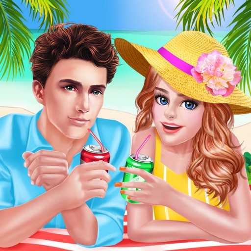 Summer First Date Salon - Romantic Love Story: SPA, Makeup & Dressup Makeover Game Icon