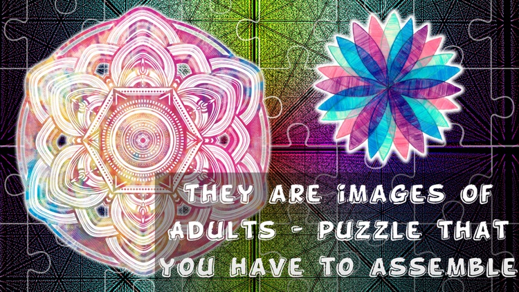 Adults Puzzle - Free Fun Adult Jigsaw - Relax Stress Relief Puzzle Games - Mandalas Slides