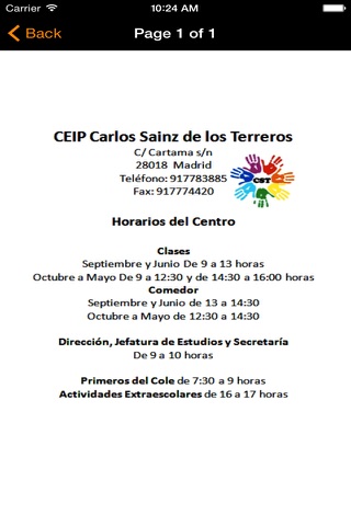 CEIP Carlos Sainz de los Terreros screenshot 2
