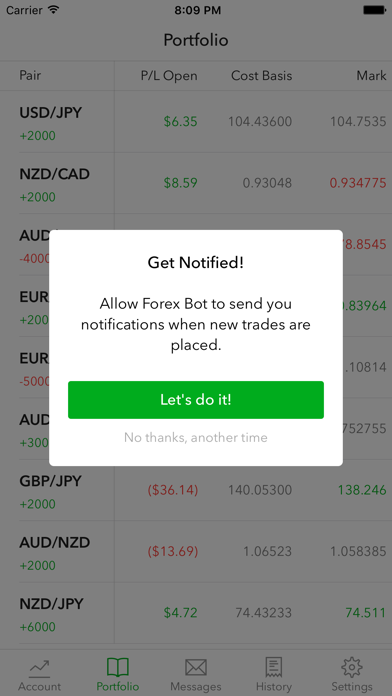 Screenshot #2 pour Forex Bot