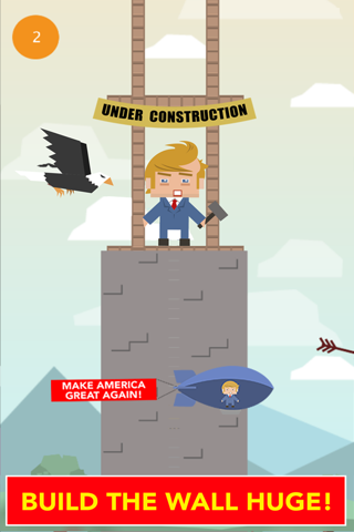 Build Donald Trump’s Wall : Challenge screenshot 2