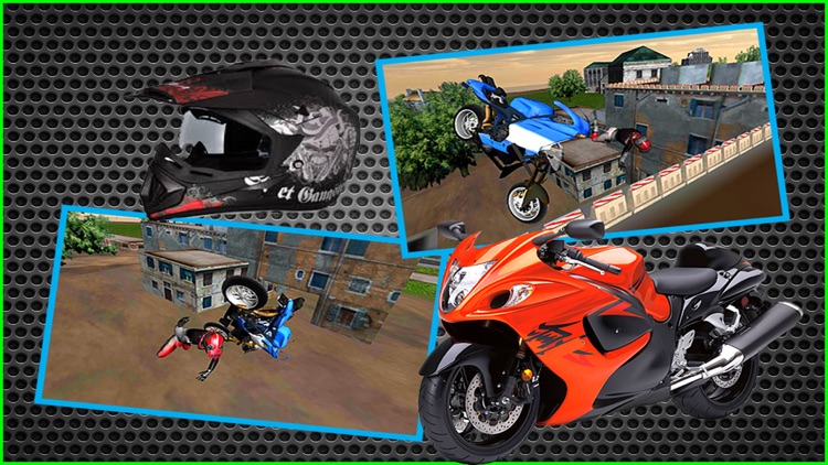 Stunt Bike BMX Roof Top screenshot-4