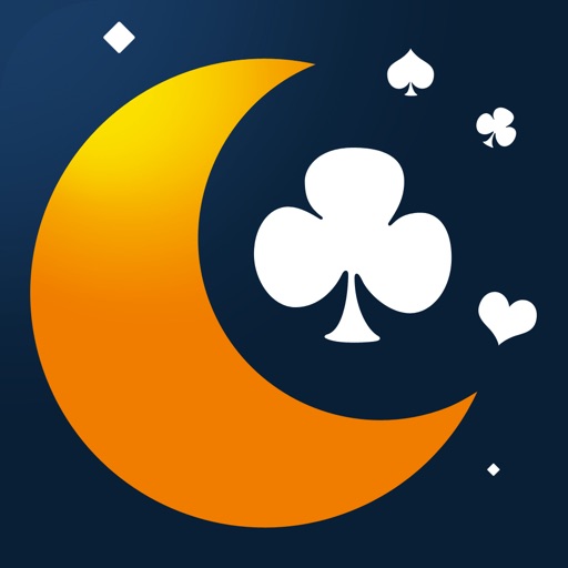 Waning Moon Solitaire Free Card Game Classic Solitare Solo icon