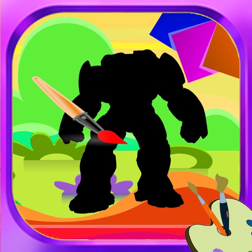 Coloring Book Iron Man Cartoon Edition iOS App