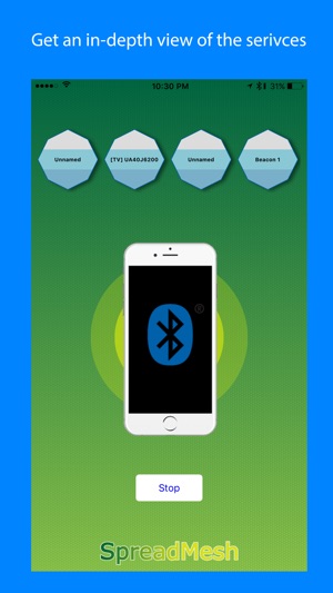 SpreadMesh Bluetooth Explorer