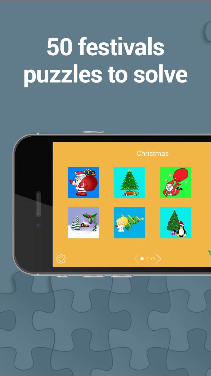 Festival jigsaw puzzle for kids  Chrismas, Easter and  Hallloween puzzles