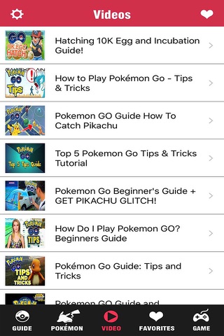 Pocket Guide Pro - for Pokemon GO Walkthrough Tips & Video Guides screenshot 3