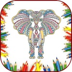 Coloring Book Art Stress Relief Coloring Book for Adults  Color Therapy Pages