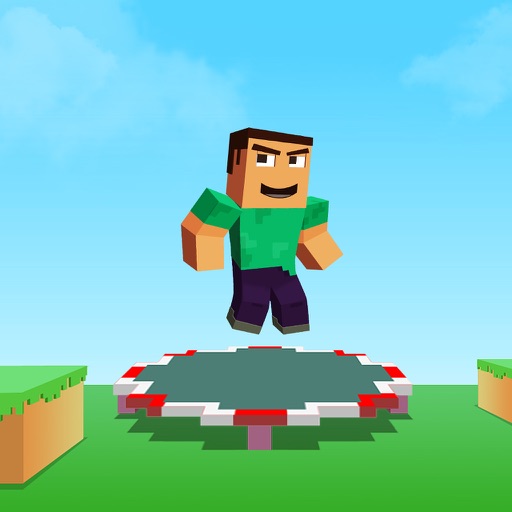 Backflip Trampoline Craft Madness: Hop Hop Hop Man Jump iOS App