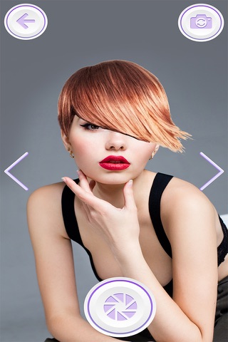 Fashion Hairstyle for Girls Pro – Fancy Hair Salon Photo Studio with Haircut Makeover Stickers screenshot 3