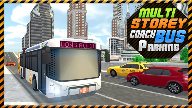 Multi-Storey Coach Bus Parking 3D: City Auto-bus Driving Sim(圖1)-速報App