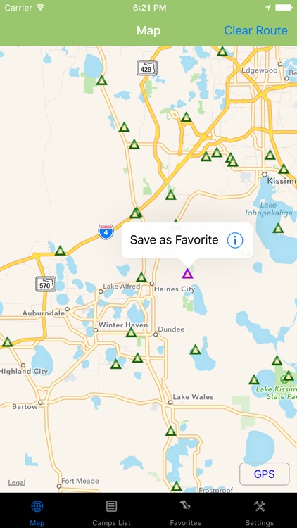 Florida – Camping & RV spots