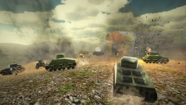 Battle of Tanks, game for IOS