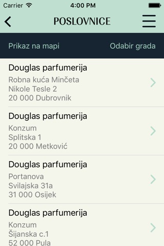 Douglas Croatia screenshot 4