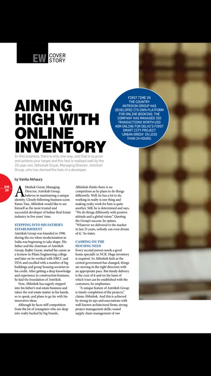 Estate World Magazine