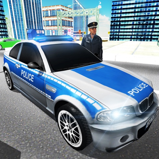 Modern City Police Car Parking - Prison Escape Police Chase 3D icon
