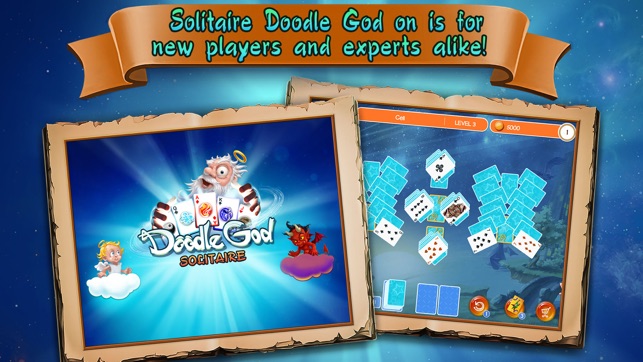 Solitaire Doodle God HD Free