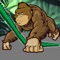 Gorilla Monster Rope - Jump and Fly in Solitaire Master Adventure