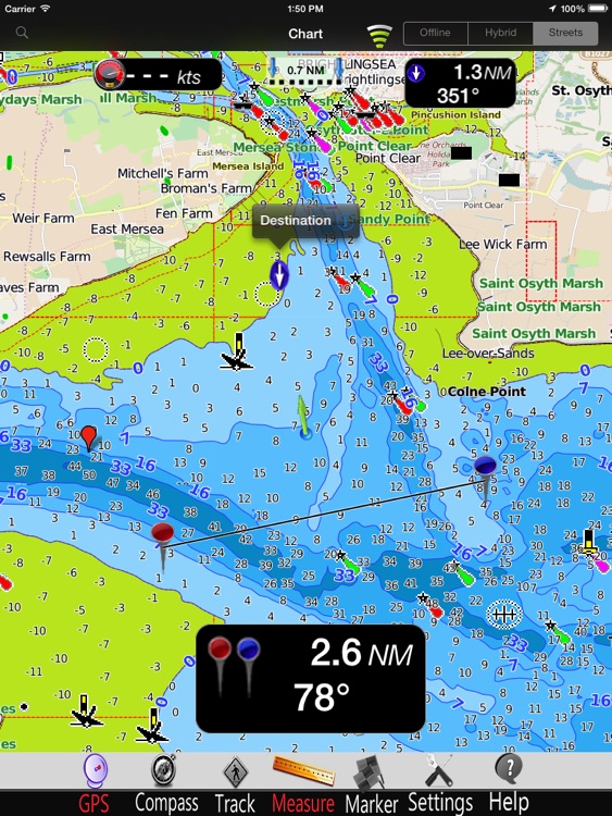 London Thames GPS Chart Pro