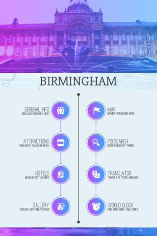 Birmingham Tourist Guide screenshot 2