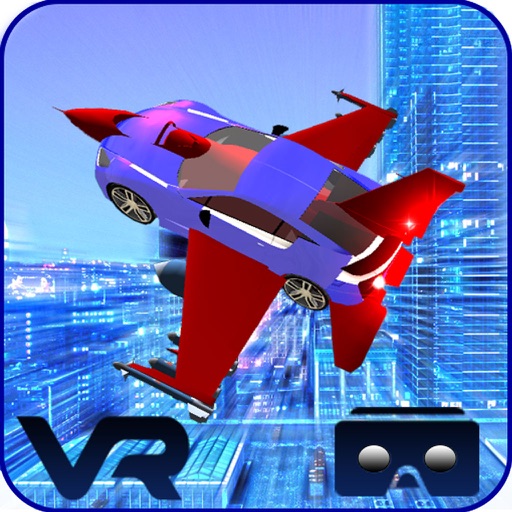 VR Flying Car Flight Simulator – The best game for google cardboard Virtual Reality iOS App