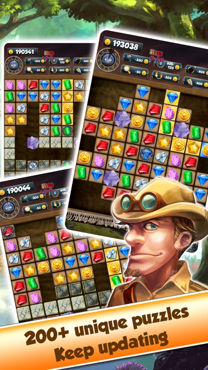 Super Jewel Mania 2 : Egypt Quest Match 3 Game
