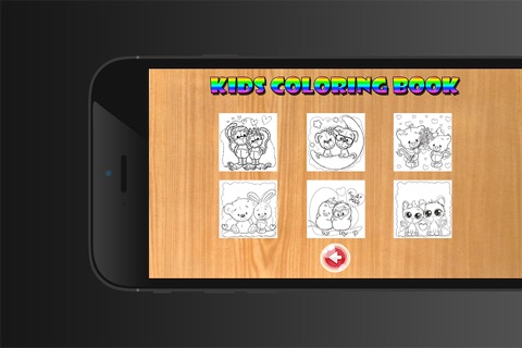 Kids Coloring Book Cute Animals - Educational Learning Games For Kids & Toddler screenshot 3