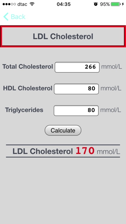 LDL-C - LDL cholesterol mmol/L screenshot-4