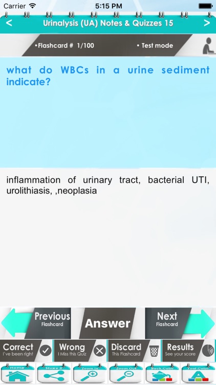 Urinalysis (UA)/ 4300 Flashcards, Quizzes, Exam Prep & Case Files screenshot-3