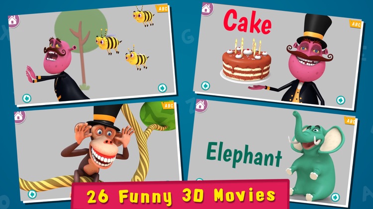 Magical Alphabet - Letters, Phonics, Spellings and ABC Videos for preschoolers and toddlers