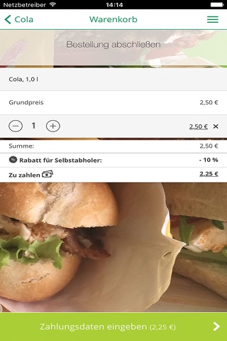 Localino Frühstückslieferservice screenshot 3