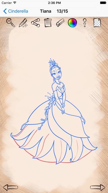 Drawing for Cinderella Beauties screenshot-3