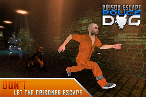 Prison Escape Police Dog 3D – Jail Break Prisoners Chase Simulation screenshot 3