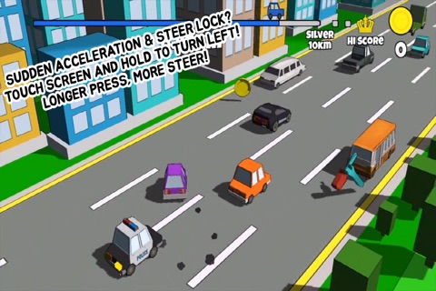 Crazy Road : Trouble Racer screenshot 2